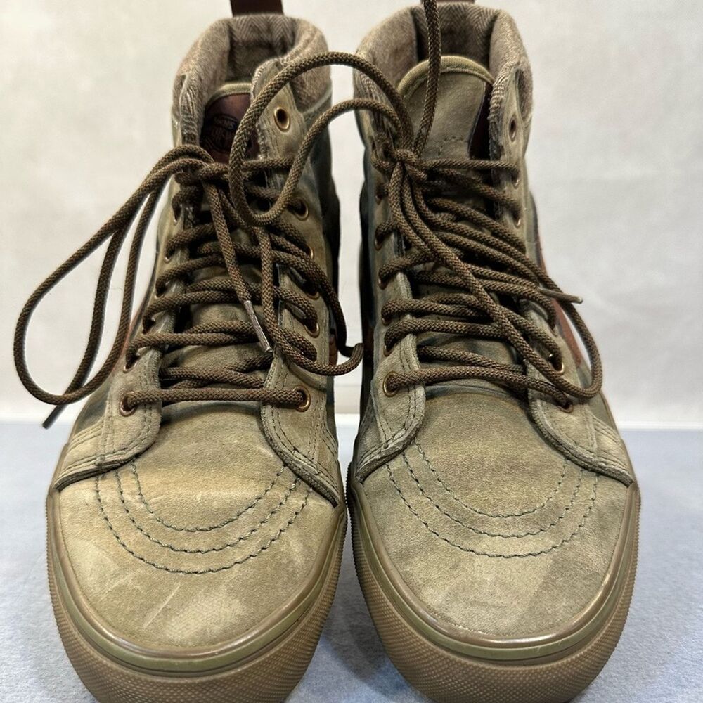Vans Sk8 Hi MTE DX Ivy Green/Red Men’s Suede Boot Size 6.5 (men) Size 8 (women)
